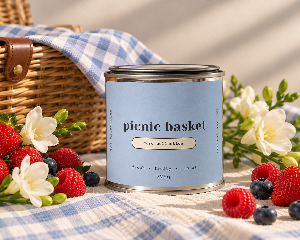 Picnic Basket 275g Candle